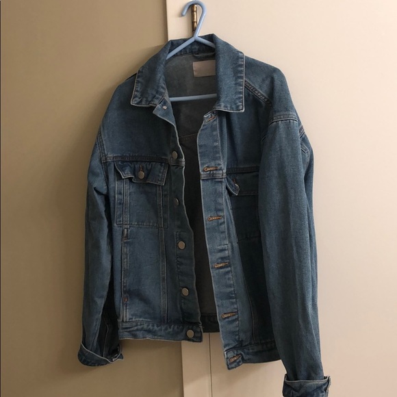 🍵2 for $150🍵 oak and fort oversized denim jacket - Picture 4 of 7